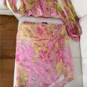 Cinema Skirtset Pink